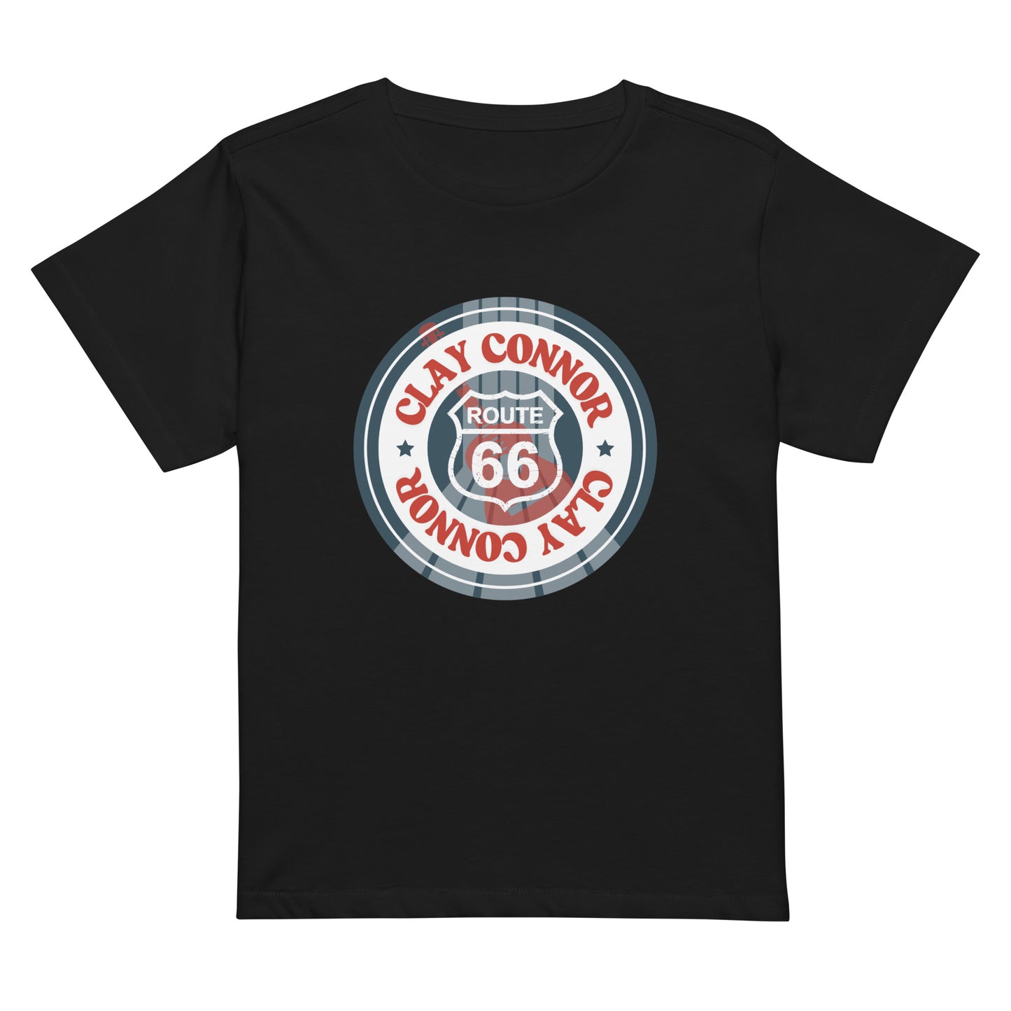 Women’s high-waisted t-shirt