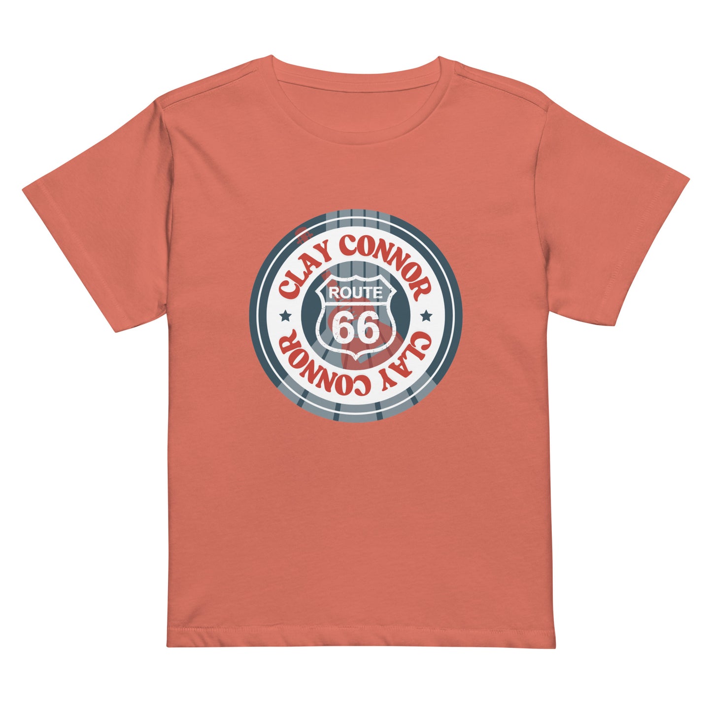 Women’s high-waisted t-shirt