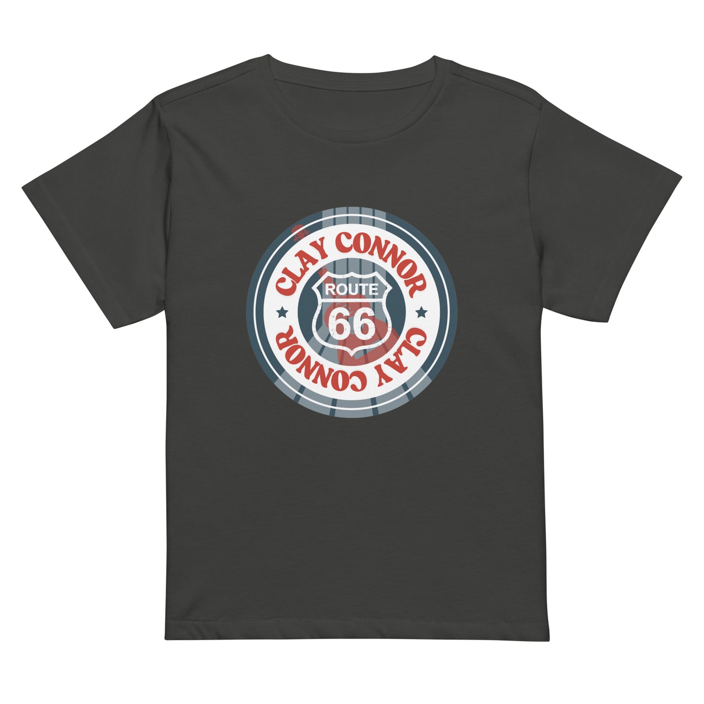 Women’s high-waisted t-shirt